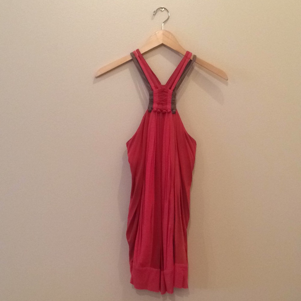 BCBGMaxAzria Blouse or Mini Dress. Good condition.